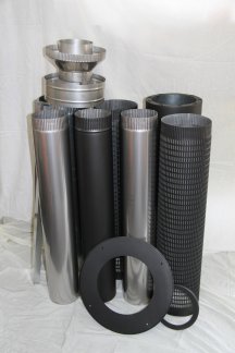 flue kit with mesh